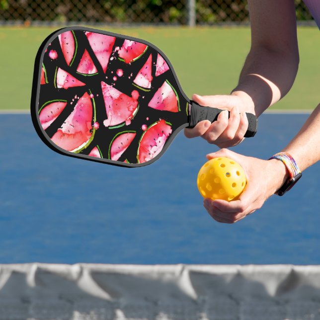 Watercolor Watermelon 2 Pickleball Paddle (Insitu)