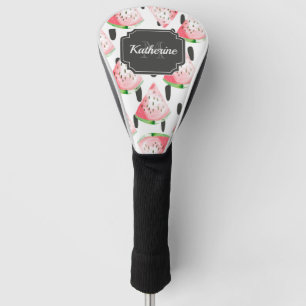 Watercolor Watermelon Golf Head Cover