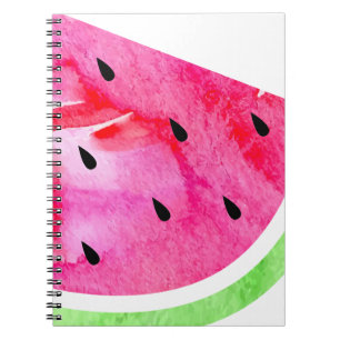 Watercolor Watermelon Notebook