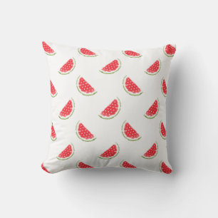 Watercolor Watermelon Pattern Cushion