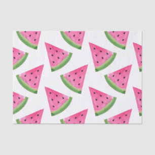 Watercolor Watermelon Wedges Tissue Paper