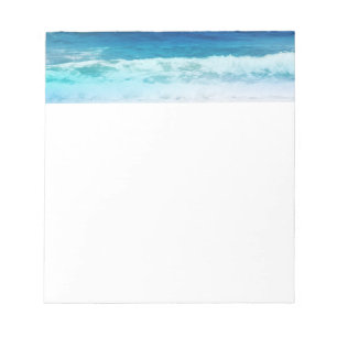 Watercolor Waves Notepad