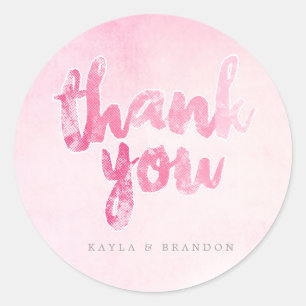 Watercolor - Wedding Stickers - Pink   WEDDINGS