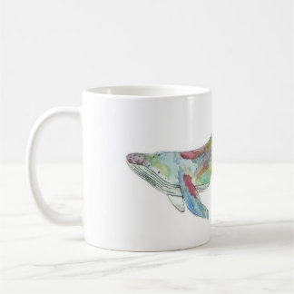 Watercolor Whale Mug