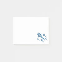 Watercolor whale shark