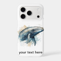 Watercolor Whale Wonder, custom