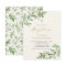 Watercolor White Flowers and Greenery Baptism
