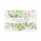 Watercolor Wild Floral Green Foliage Business Card