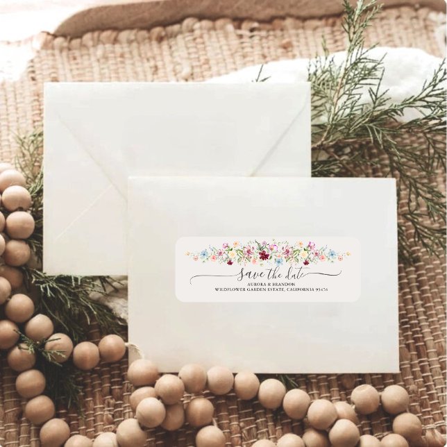 Watercolor Wildflower Boho Garden Wedding  (Creator Uploaded)