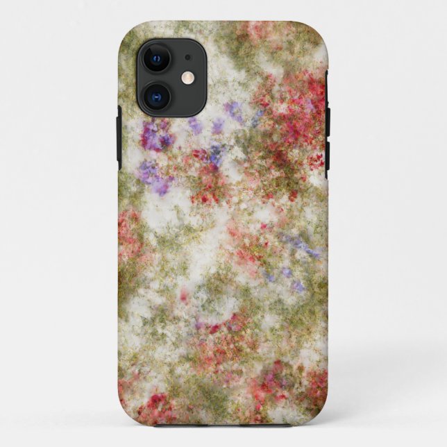 Watercolor Wildflower Bouquet Mobile Case (Back)
