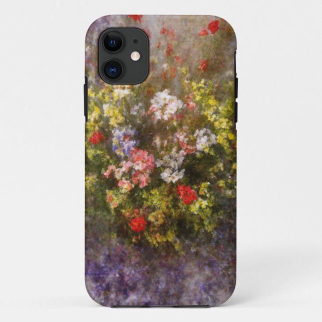 Watercolor Wildflower Bouquet Mobile Case (Back)