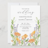 Watercolor Wildflower Maximalist Wedding Theme