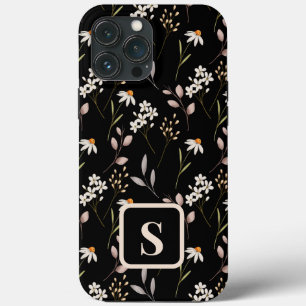 Watercolor WildFlower Pattern iPhone 13 Pro Max Case