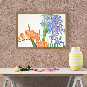  Watercolor Wildflowers Painting - Blooming Camas Photo Print