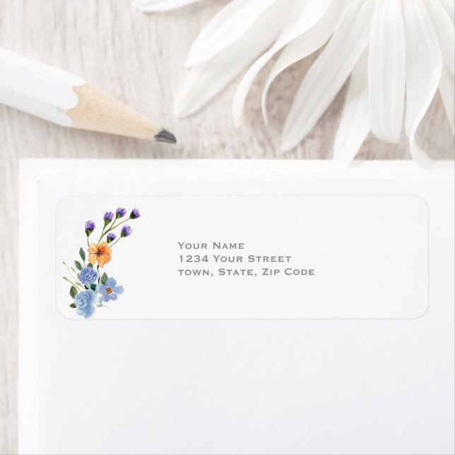 Watercolor Wildflowers Wedding (Insitu)