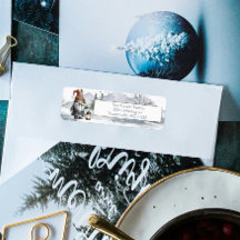 Watercolor Winter Christmas Gnome Personalised