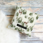 Watercolor Winter Forest Seamless Pattern Cushion<br><div class="desc">Embrace the serene beauty of winter with our Watercolor Winter Forest Seamless Pattern. This exquisite design captures the enchanting essence of a snow-covered forest,  perfect for adding a touch of seasonal magic to your life.</div>