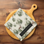 Watercolor Winter Forest Seamless Pattern Tea Towel<br><div class="desc">Embrace the serene beauty of winter with our Watercolor Winter Forest Seamless Pattern. This exquisite design captures the enchanting essence of a snow-covered forest,  perfect for adding a touch of seasonal magic to your life.</div>