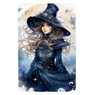 Watercolor Witch [2] Magnet