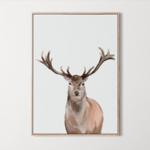 Watercolor Woodland Animal Boys Girls Room Decor
