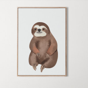 Watercolor Woodland Animals Nursery Room Decor