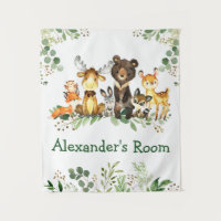 Watercolor Woodland Animals