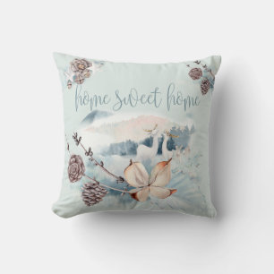 Watercolor Woodland Deer Cushion