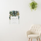 Watercolor Woodland Forest Bridal Shower Welcome