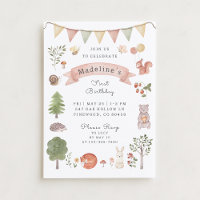 Watercolor Woodland | Forest Friends