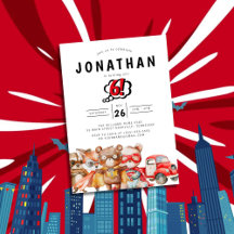 Watercolor Woodland Superhero Birthday