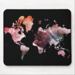 Watercolor World Mouse Mat<br><div class="desc">Watercolor World look for A business owner,  entrepreneur or anybody who wants a mouse pad that inspires them... 
Wedding Planners,  Shop Owners,  Florists,  Hair stylists,  make up artists,  photographers and many more!</div>