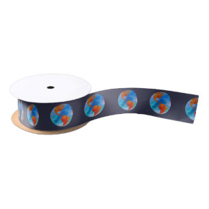 Watercolor World Satin Ribbon
