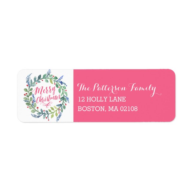 Watercolor Wreath Collection (Front)