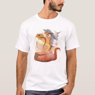Watercolor Year of the Snake, Samurai T-Shirt