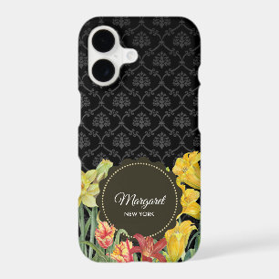 Watercolor Yellow Orange Spring Flowers Case-Mate