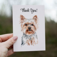 Watercolor Yorkie