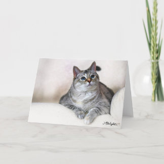 Watercolor Zilla Card