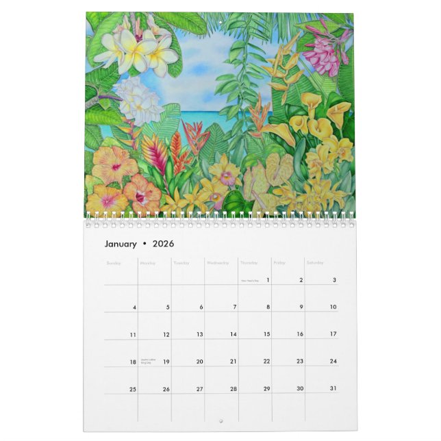 Watercolors by Joel W. Carlson Calendar (Jan 2026)
