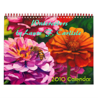 Watercolors by Laure F. Carlisle Calendar