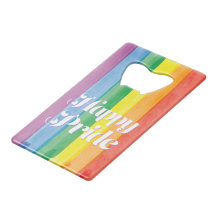 Watercolors Happy Pride Rainbow