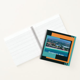 Watercolors of Oranjestad, Aruba Notebook