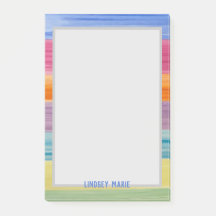 WATERCOLORS Post-It Notes