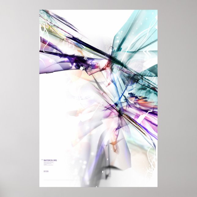 Watercolors Poster (Front)