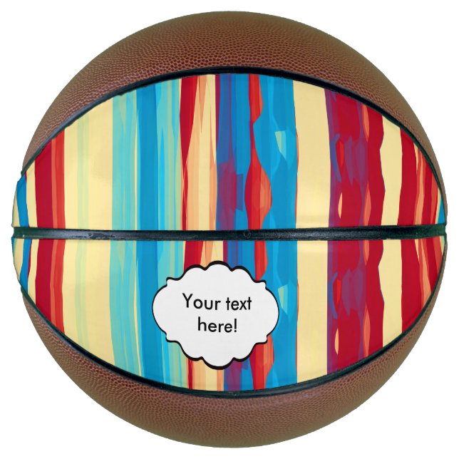 Watercolors texture basketball (Front)