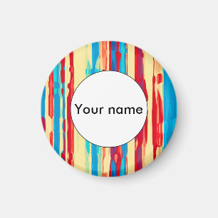 Watercolors texture magnet