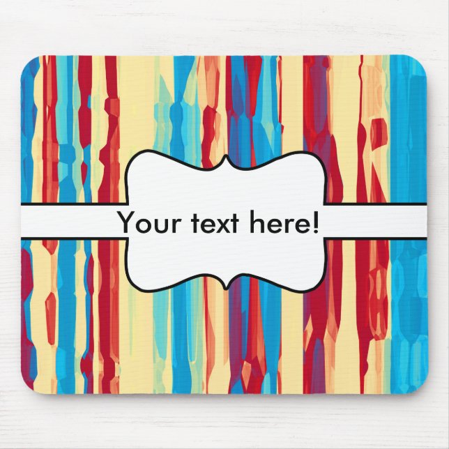 Watercolors texture mouse mat (Front)