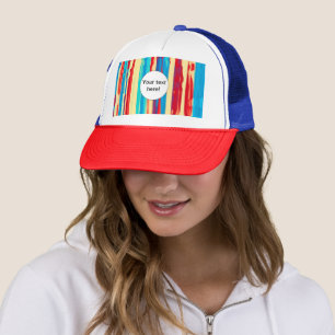 Watercolors texture trucker hat