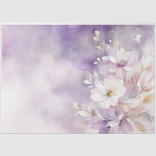 Watercolour Floral 18b Decoupage  Tissue Paper
