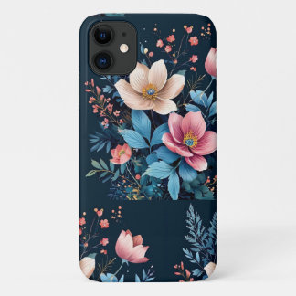 Watercolour floral iPhone 11 case