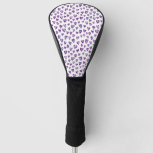 Watercolour Heart Golf Head Cover